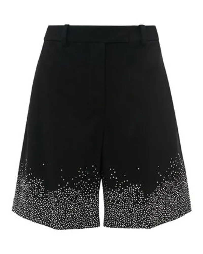 J.W.Anderson Anzugshorts mit Strassbesatz am Saum Black