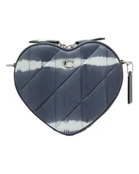 Coach Crossbody-Tasche Quilted Heart Navy