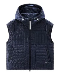 Woolrich Steppweste mit Kapuze Blue