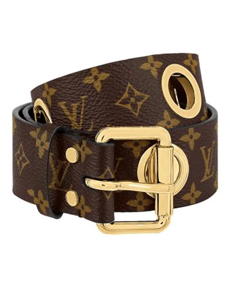 Louis Vuitton Lv Eyelets GüRtel Brown