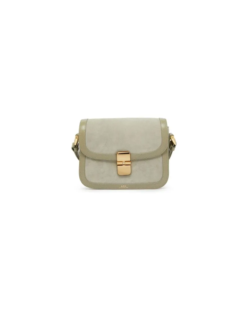 A.P.C. Kleine Schultertasche Grace Green