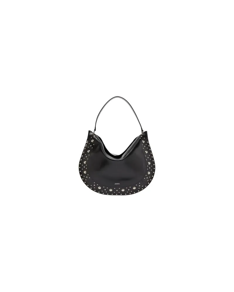 Isabel Marant Hobo-Tasche Oskan Soft Black