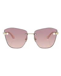 Jimmy Choo Sonnenbrille Butterfly Gold