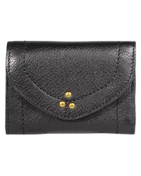 Jérôme Dreyfuss Brieftasche Helmut PM Black