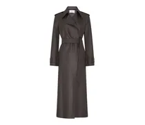 Langer Trenchcoat mit Doppelnaht