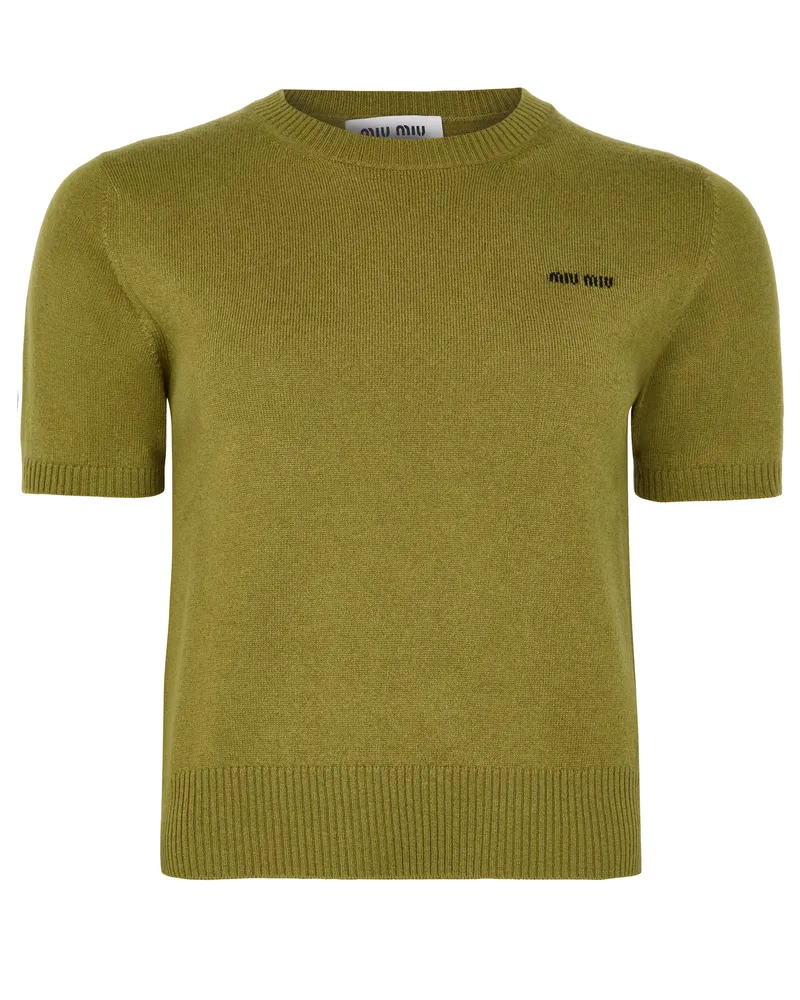 Miu Miu T-Shirt aus Kaschmir 