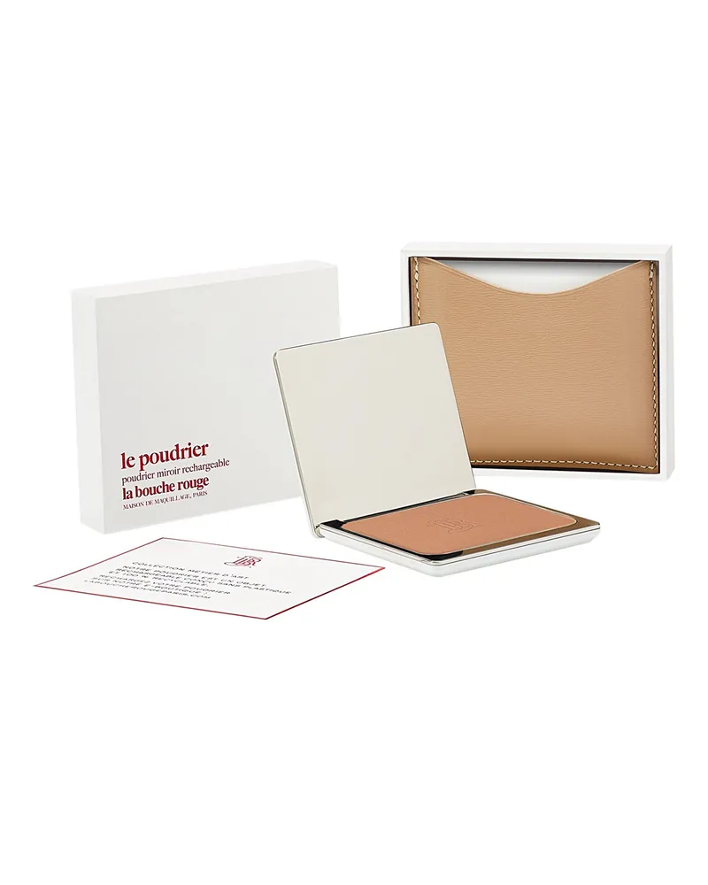 La Bouche Rouge Das kamelfarbene Puderdosenset - La Terre Intense Brown