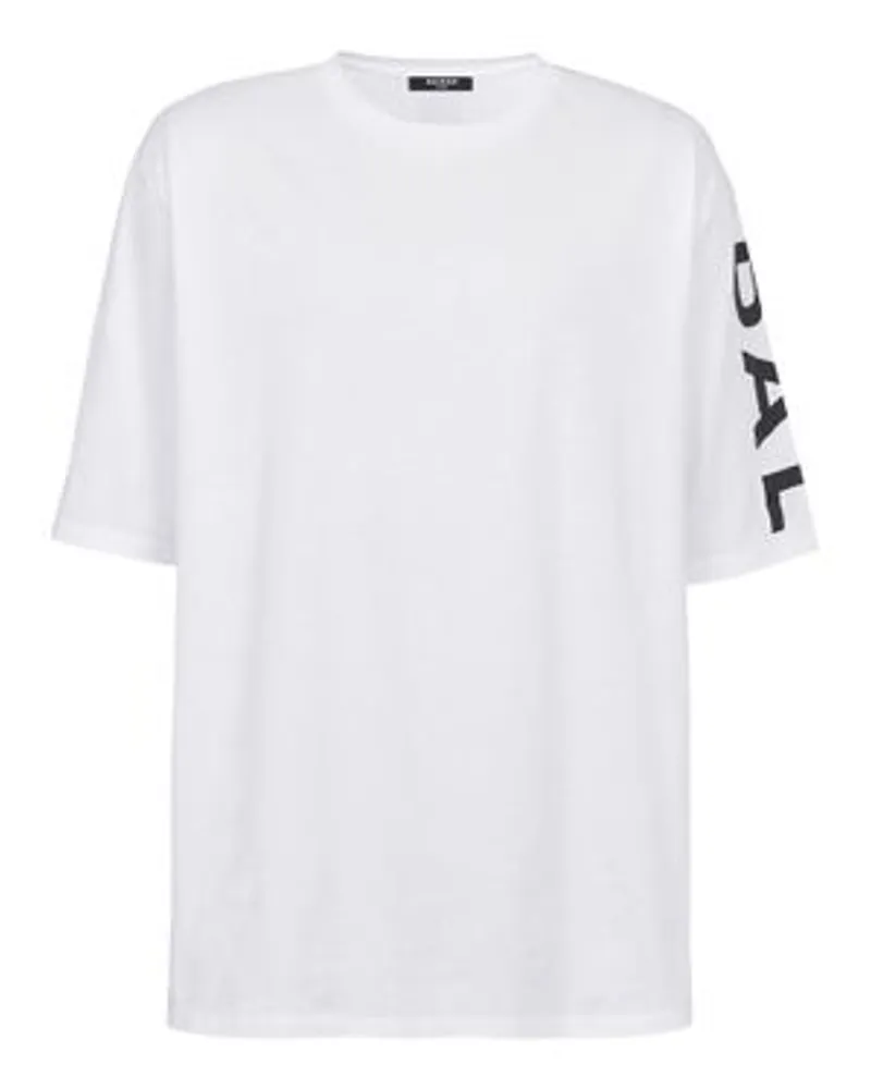 Balmain T-Shirt Oversize White