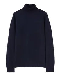 Jil Sander Hochgeschlossener Pullover Blue