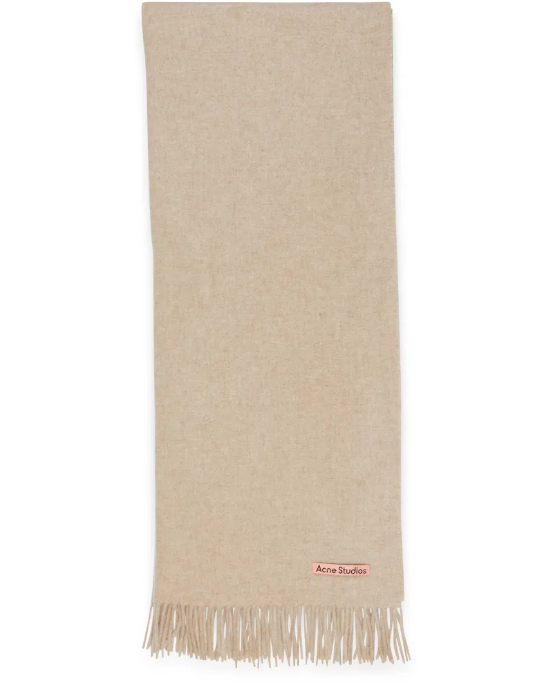 Acne Studios Schal Beige