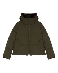 Yves Salomon Daunenjacke mit Kapuze Green