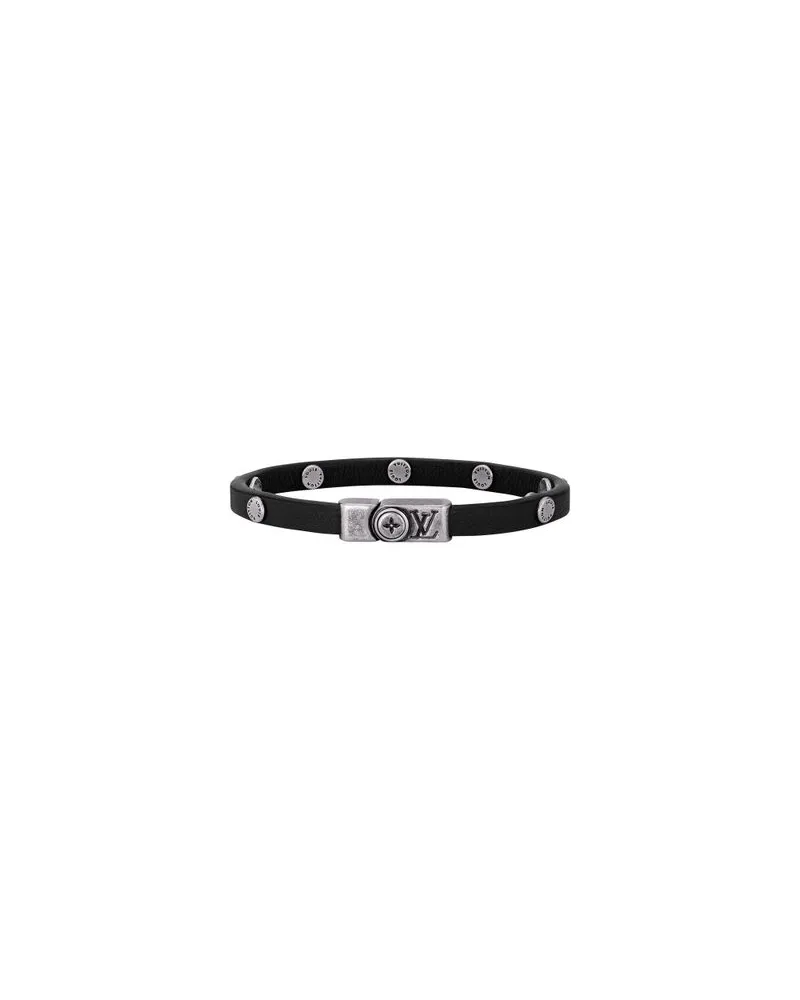 Louis Vuitton Flower Edge Stud Armband Black
