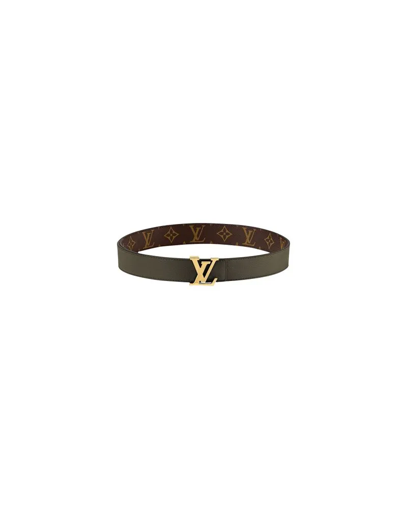 Louis Vuitton LV Initiales Wendegürtel 30 mm Brown