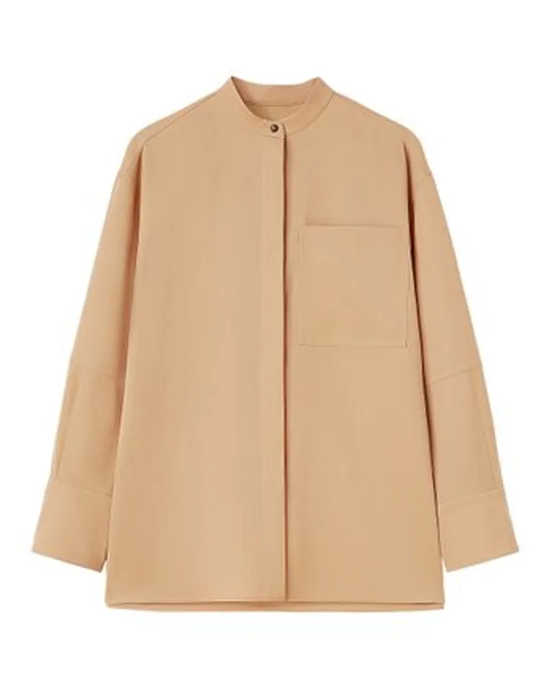 Jil Sander Oversize-Hemd Beige