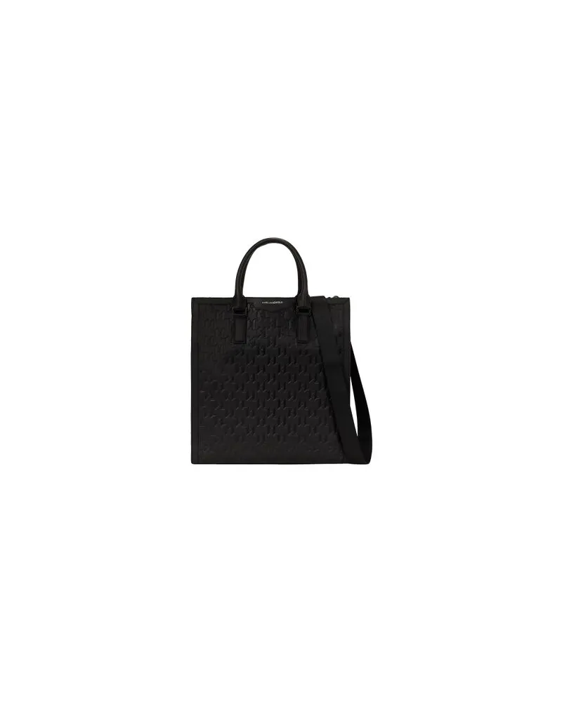 Karl Lagerfeld K/Loom Tote Bag Black