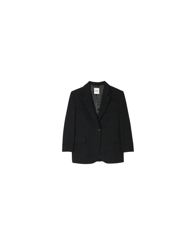 Sandro Tweed-Blazer Black