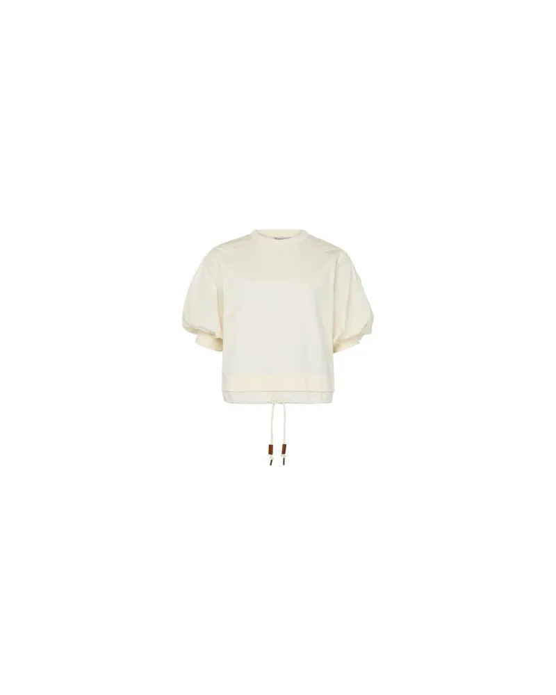 Loewe Wollmantel Off-white