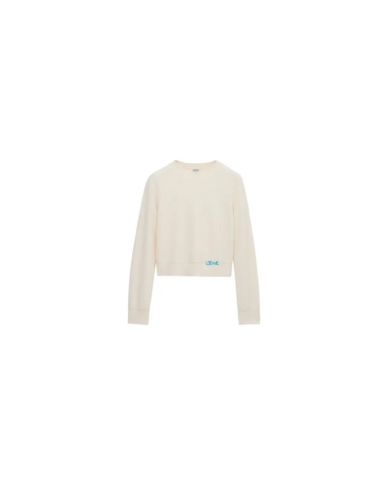 Loewe Wollmantel Off-white