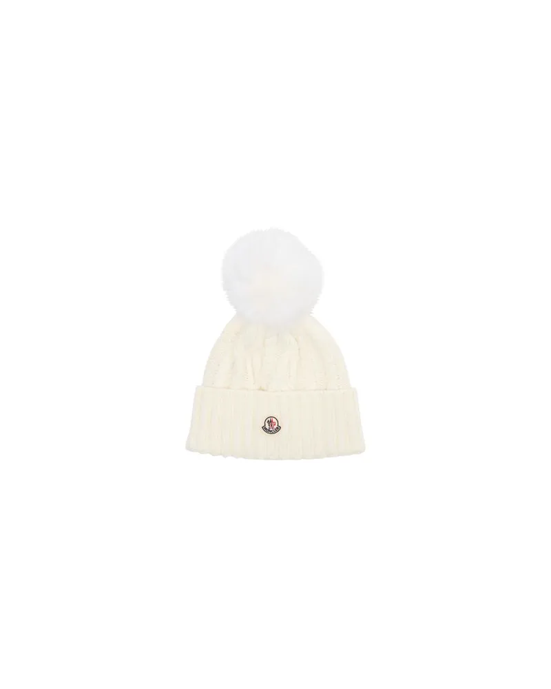 Loewe Wollmantel Off-white