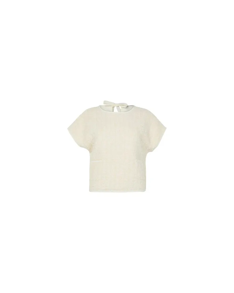 Loewe Wollmantel Off-white
