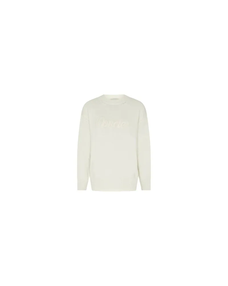 Loewe Wollmantel Off-white