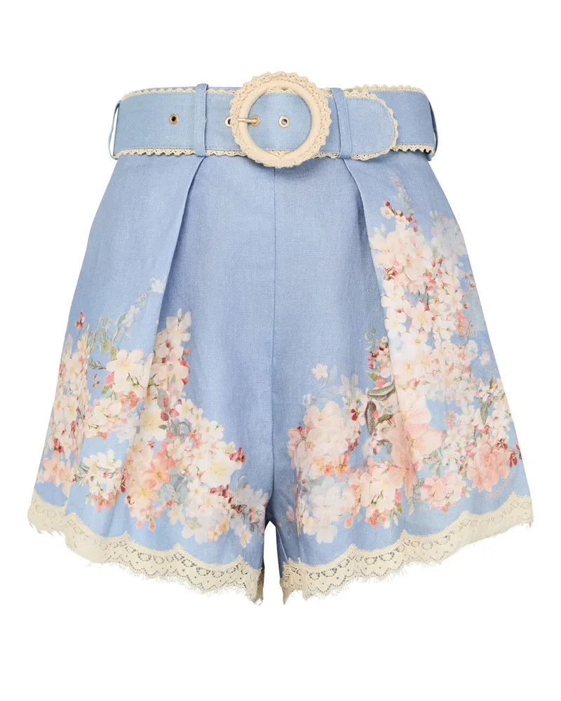 Zimmermann Tuck Shorts Cascadian 