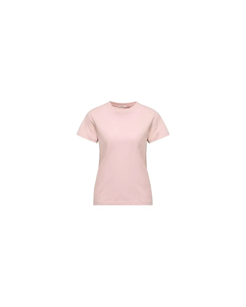 Moncler Kurzarm-T-Shirt Pink