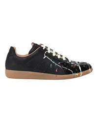 Maison Margiela Replica Sneakers mit Farbeffekt Black