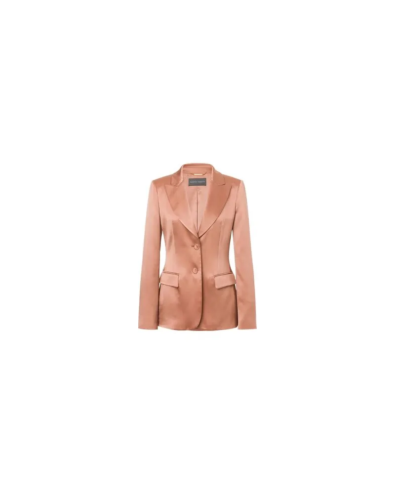 Alberta Ferretti Jacke mit einreihigem Knopfverschluss Pink