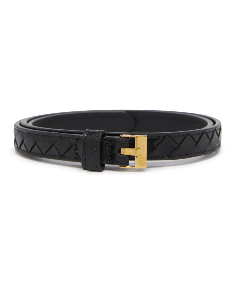Bottega Veneta Gürtel Watch Intrecciato Black