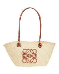 Loewe Kleine Korbtasche Anagram Beige