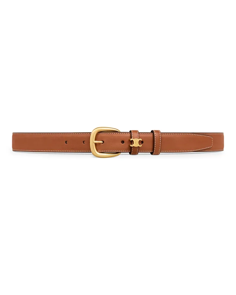 Celine Mittelgrosser Vivienne gürtel Metallized