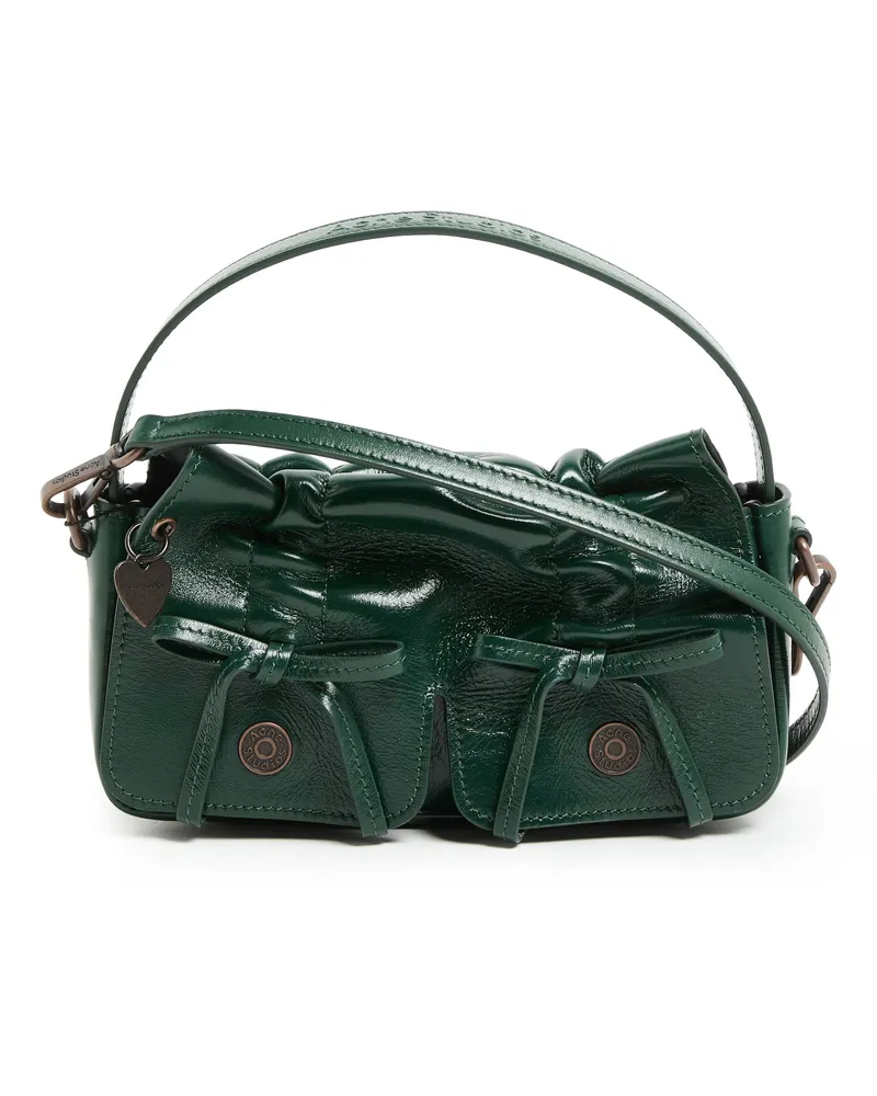 Acne Studios Mikro-Schultertasche mit mehreren Fächern 