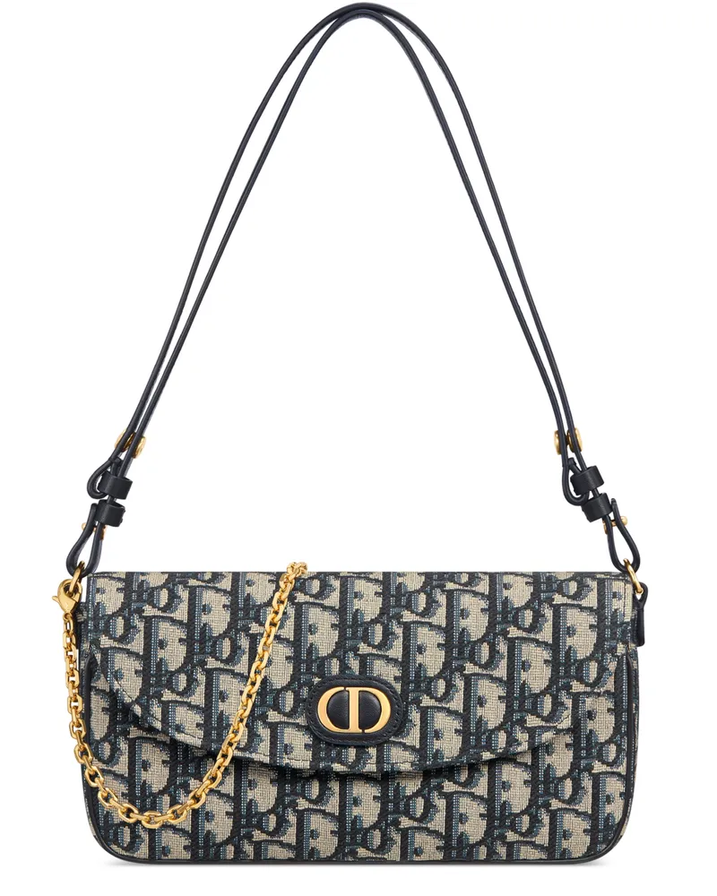 Dior 30 Montaigne D-Vine Pouch mit Kette 