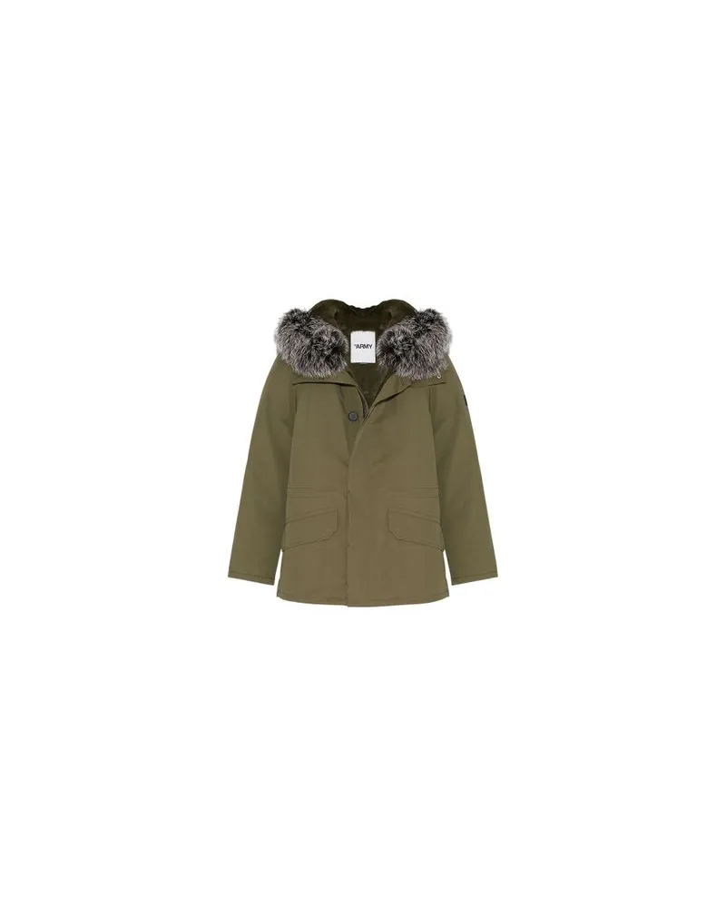 Yves Salomon Ikonischer Parka Green