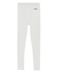 Jil Sander Leggings White