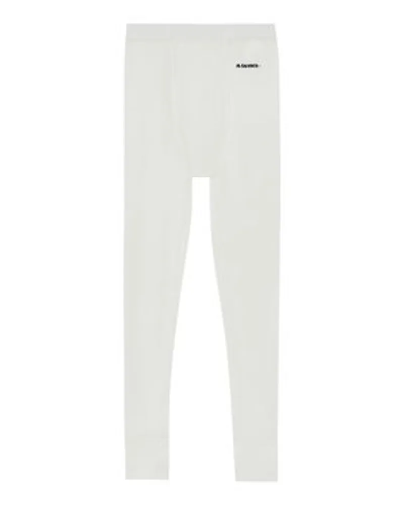 Jil Sander Leggings White