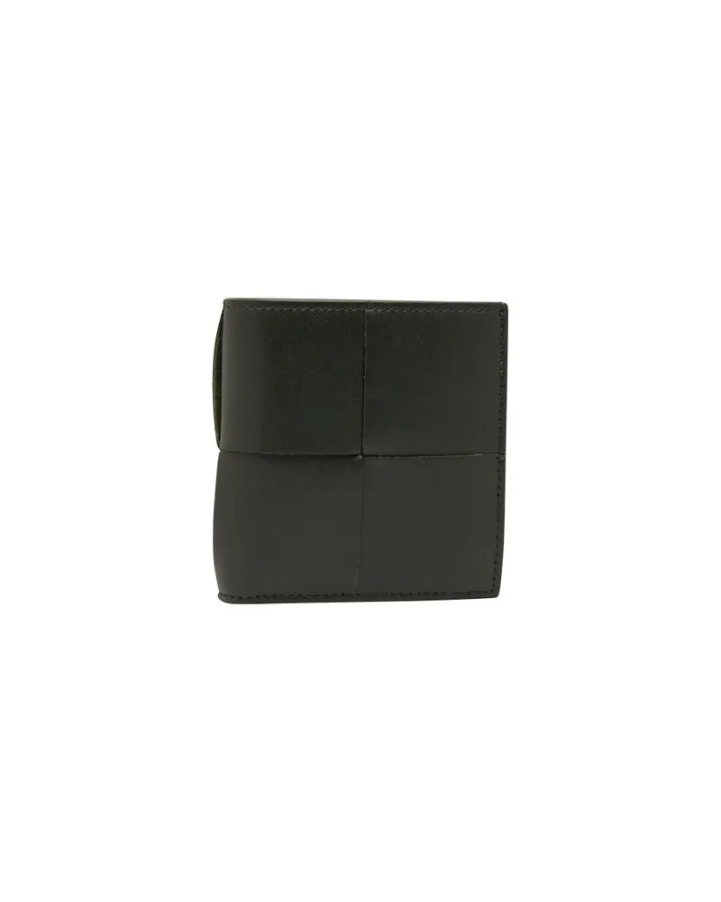 Bottega Veneta Rock Intrecciato Metallic aus lammleder Silver