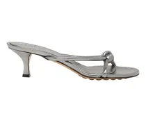 Rock Intrecciato Metallic aus lammleder