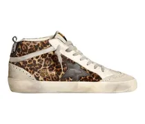 Sneakers Midstar aus Wildleder und Leder