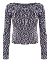 Missoni Kurzer Cardigan Blue