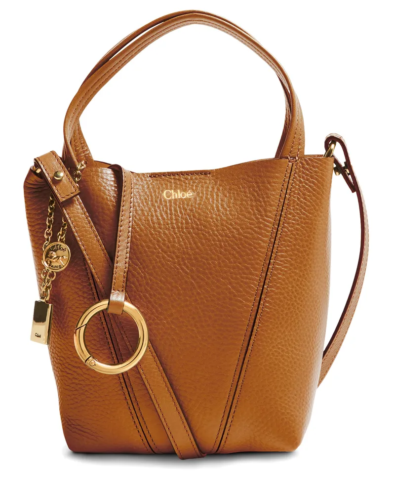 Chloé Cabas-Tasche aus genarbtem Leder  Spin 