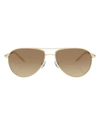 Oliver Peoples Pilotenbrille Benedict Gold