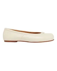 Maison Margiela Flache Ballerinas mit Tabi-Spitze White