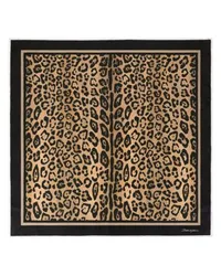 Dolce & Gabbana Twilltuch (90 x 90) mit Leopardenmotiv Multicolor