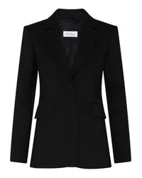 Max Mara Serio Blazer mit Einzelknopf Black