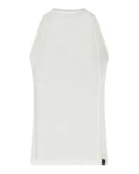 Courrèges Tanktop mit Kapuze Off-white