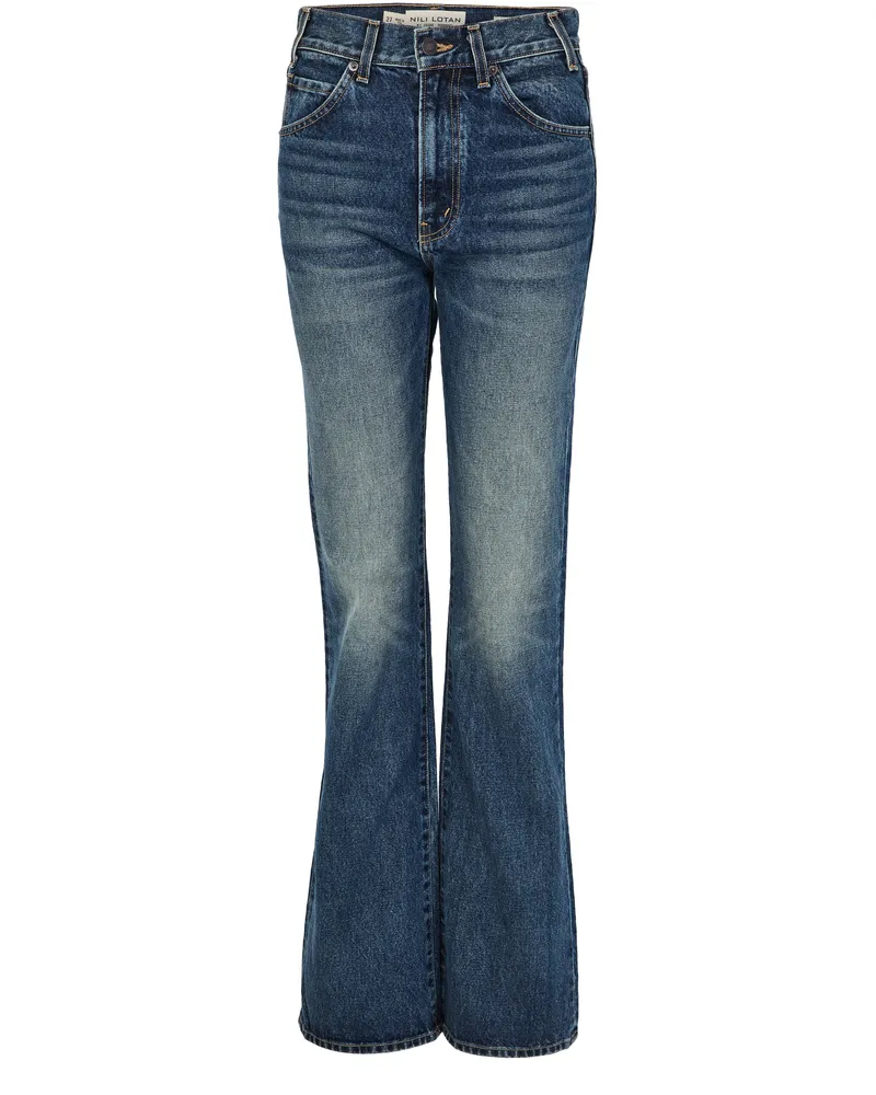 Nili Lotan Joan Jeans mit weitem Bein 