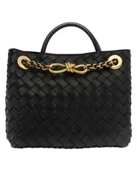 Bottega Veneta Tasche Andiamo im Kleinformat Black