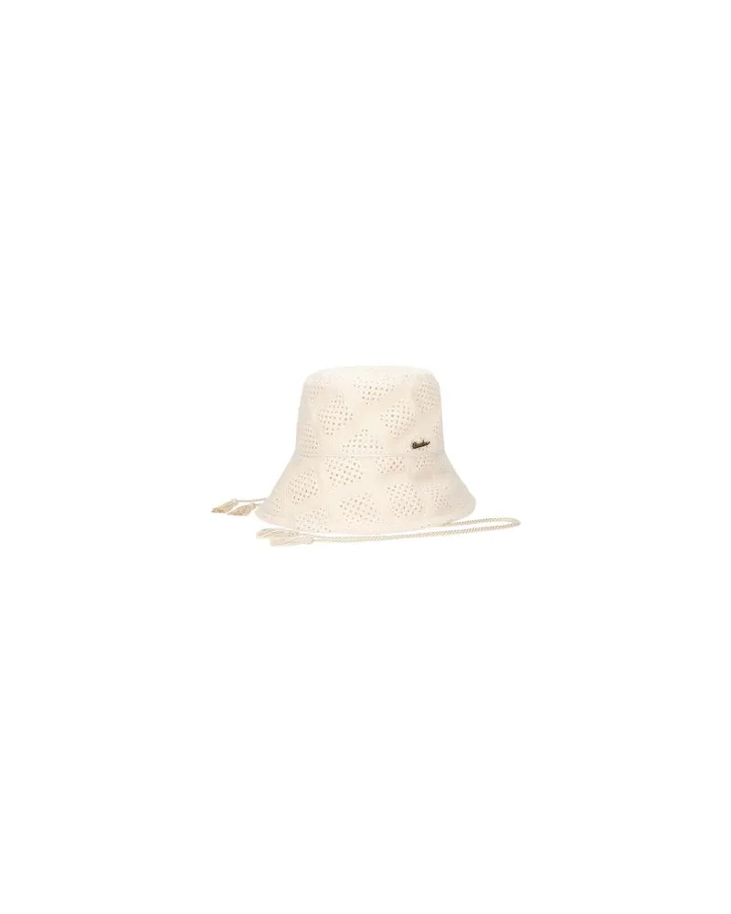 Borsalino Bucket Hat Yuri White